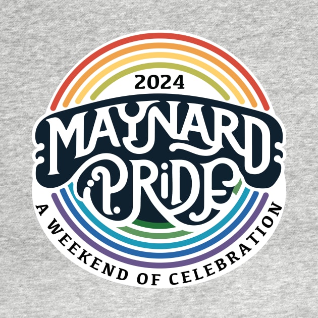 Maynard Pride 2024 logo by MaynardMAPride